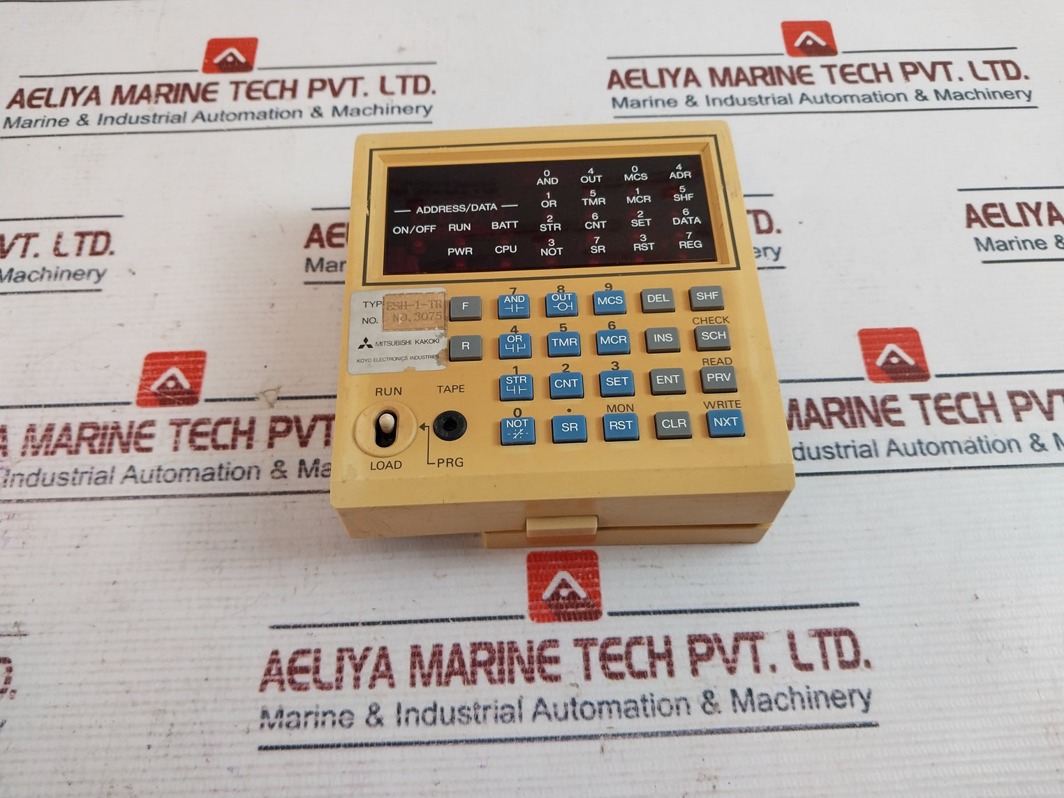 Mitsubishi Kakoki Esh-1-tr Programming Keyboard Display Ac200V Dc24V