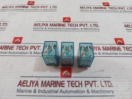 Lot Of 3X Omron Ly2Nj Relay 10A 240Vac