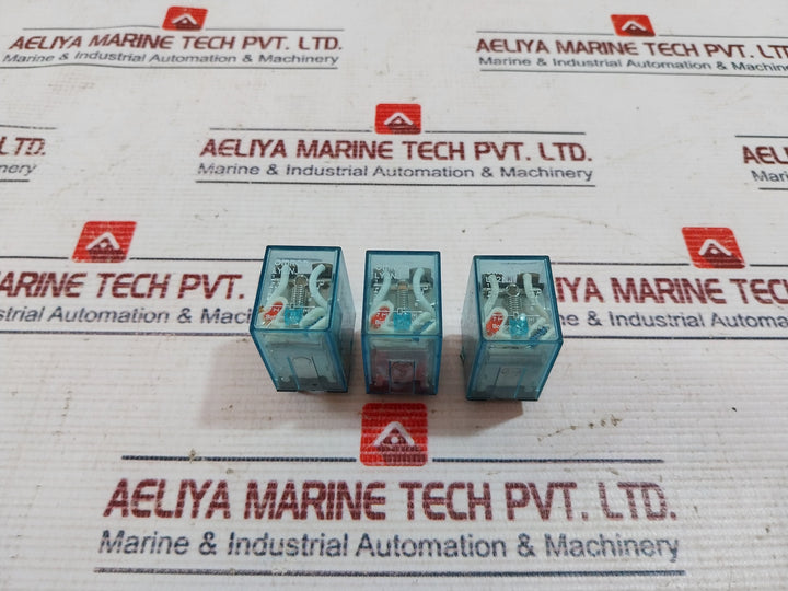 Lot Of 3X Omron Ly2Nj Relay 10A 240Vac
