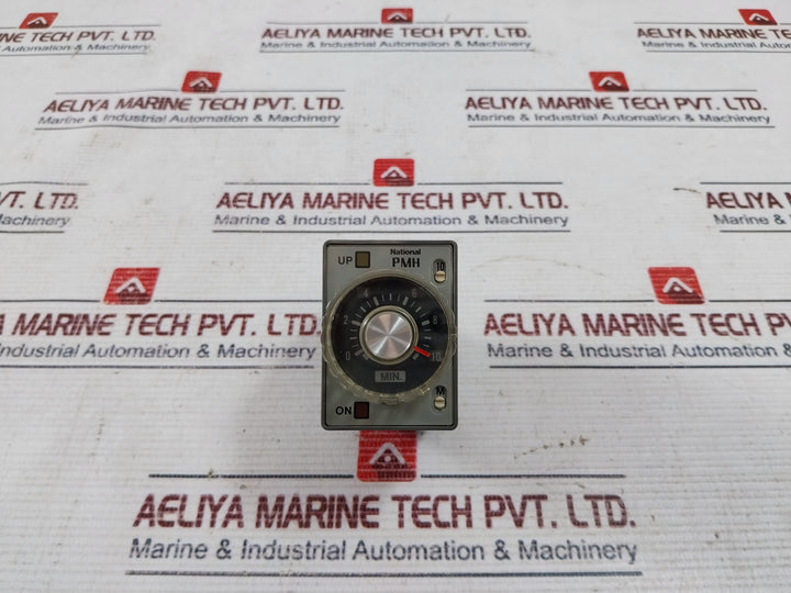 Matsushita Electric At4119-r3 National Pmh Timer 0-10 Min 24Vdc