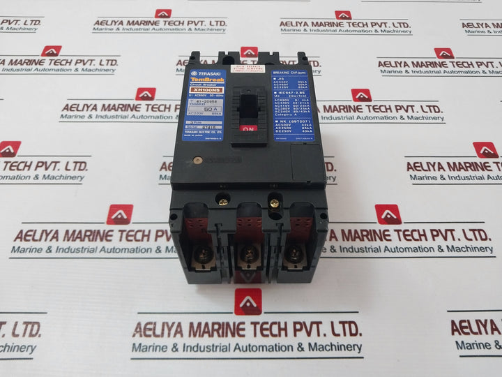 Terasaki Electric XH100NS Circuit Breaker 50A AC220V 85KA
