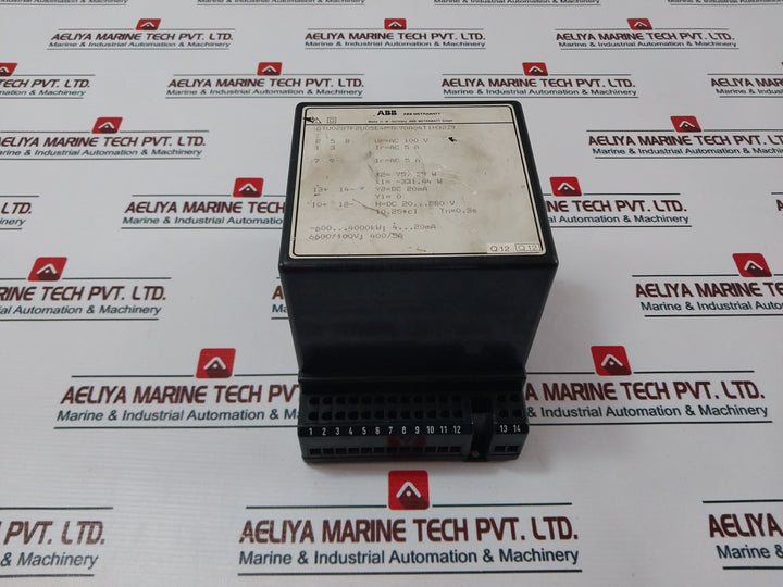 Abb Gtu0287F2U05E4M9K90A04T1H32Z9 Power Transducer Ac 100V