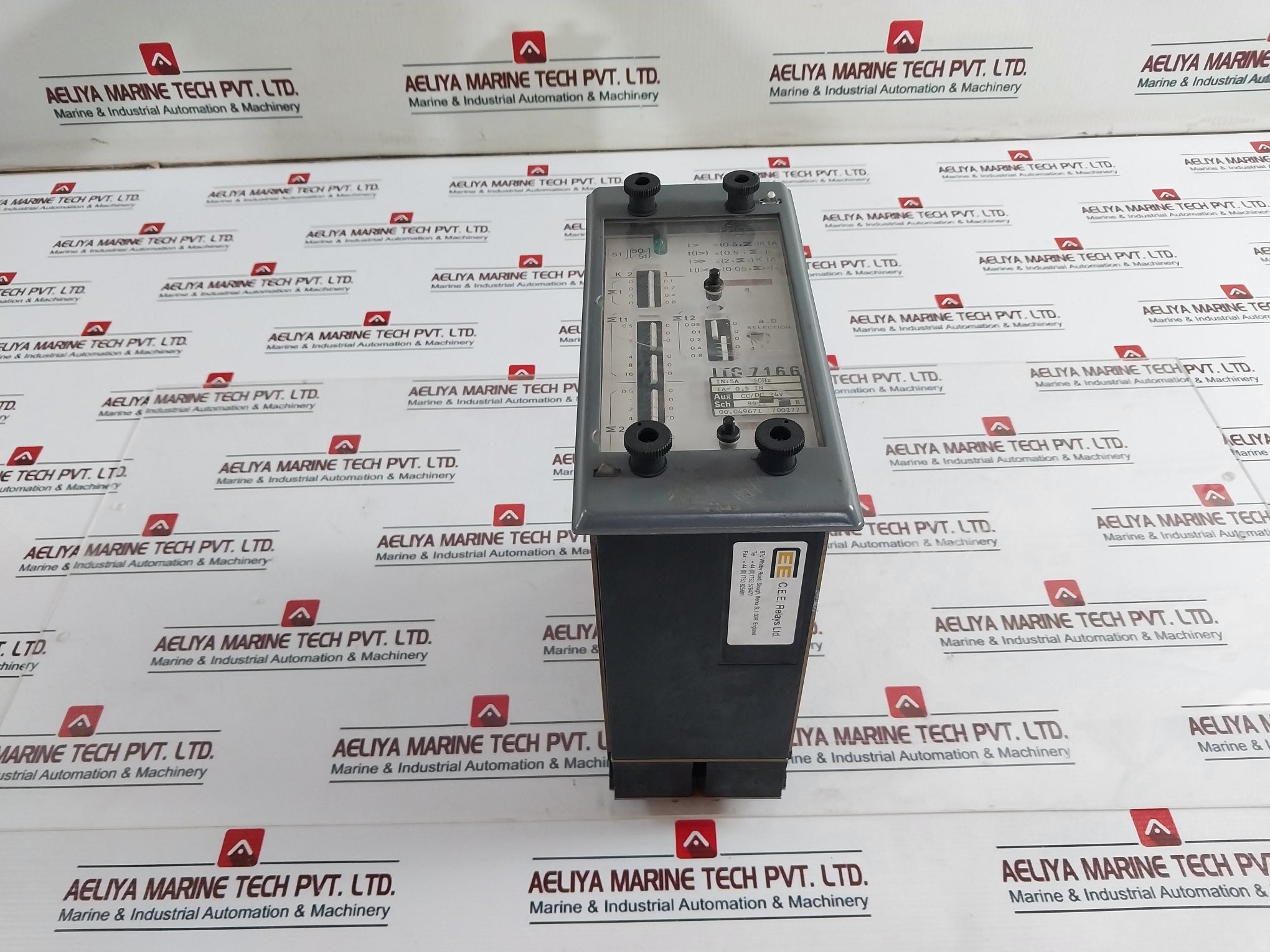 C.E.E. Itg 7166 Phase Overcurrent Relay 5A 60Hz