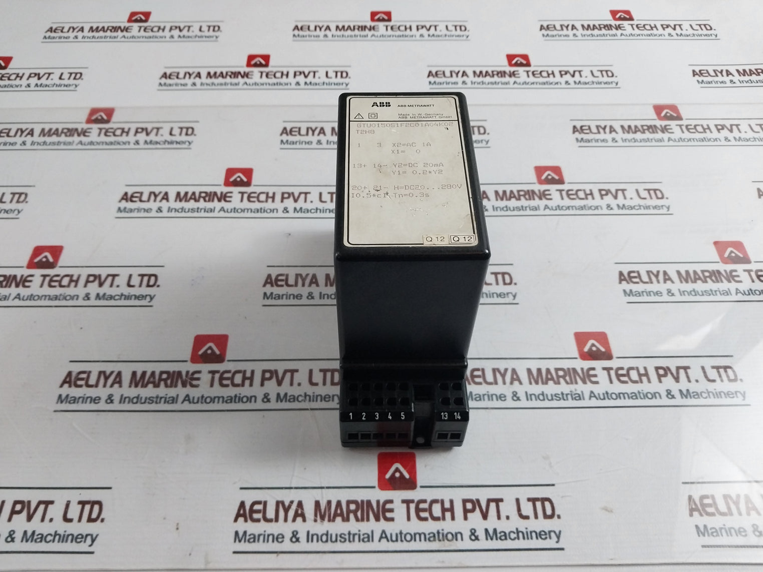 Abb Metrawatt Gtu0150S1F2C01A04K02T2H8 Transducer 0.3S Dc 20 Ma 20…280V