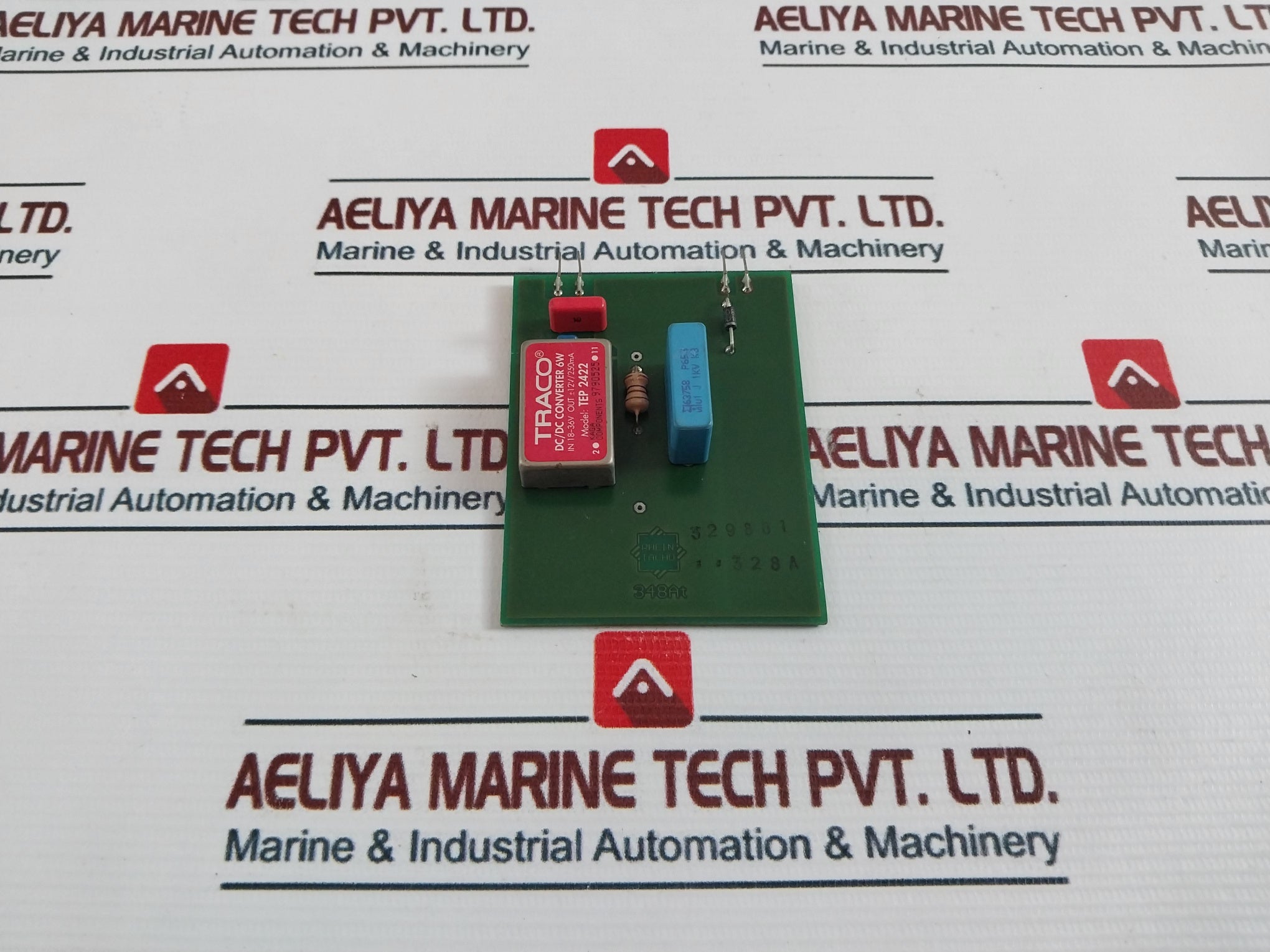 Rhein Tacho 348At Printed Circuit Board