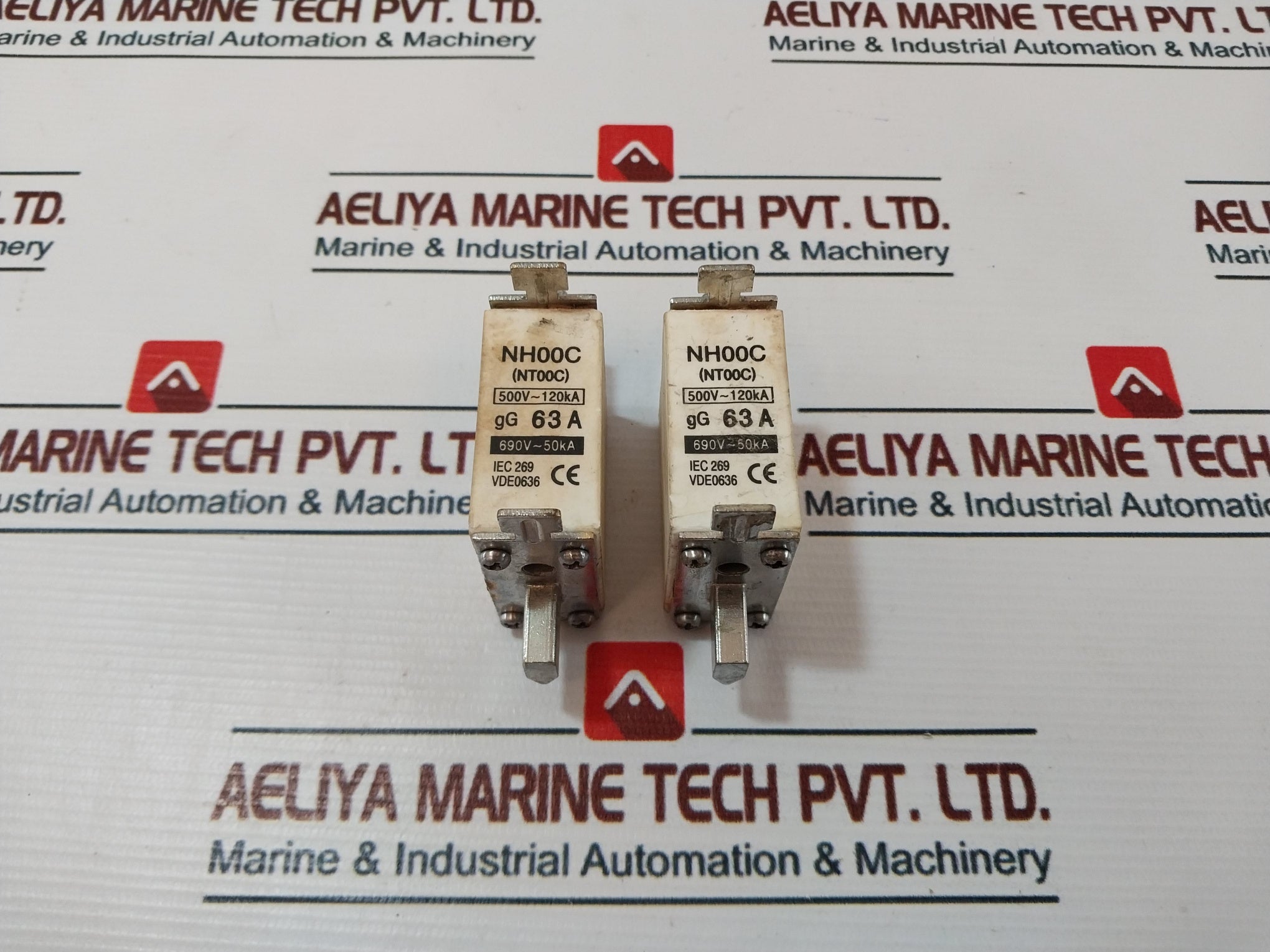 Nh00C (Nt00C) Fuse Link Gg 63A 500V~120Ka 690V~50Ka