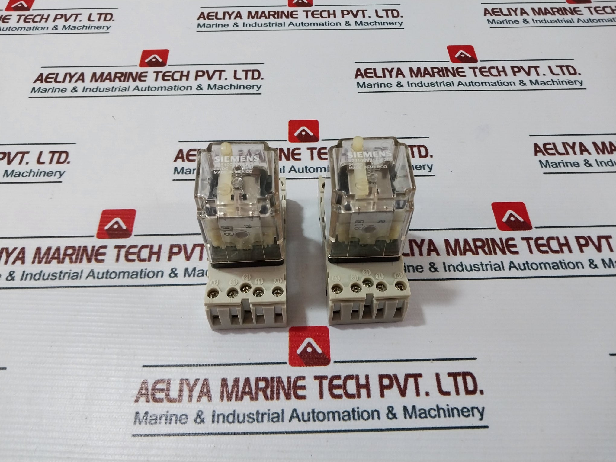 Siemens V23100V9113F206 Plug-in Relay With Base 10A 250V