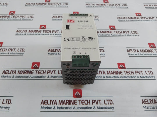 Mean Well/Rs 282-502 Power Supply Dr-120-24, 240Vac 50/60Hz