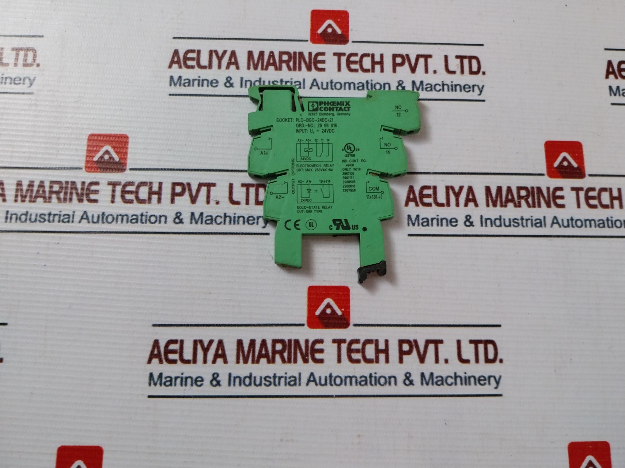 Phoenix Contact Plc-bsc-24dc/21 Relay Socket
