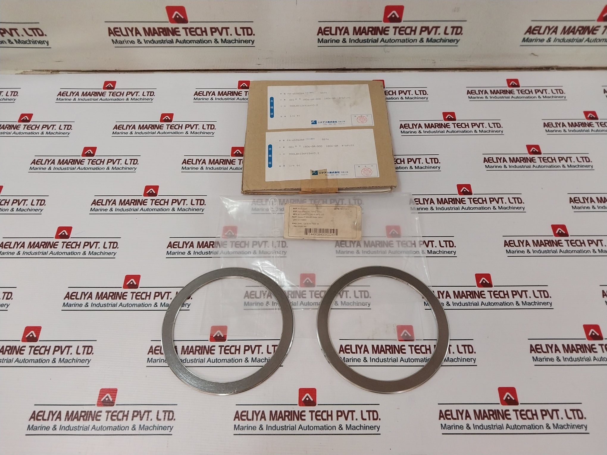 Nichias 1806-gr-g00 Gasket F/900-4B Globe Valve