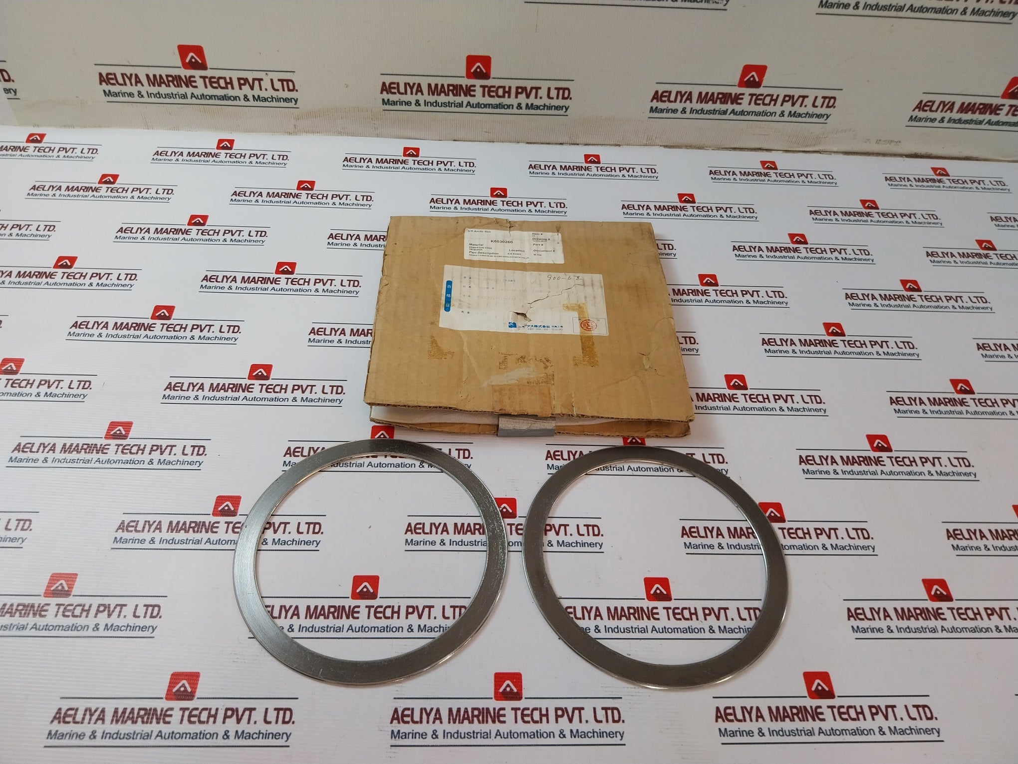 Nichias 1804Gr F/900Lb-6B Globe Angle Gasket Check Valve