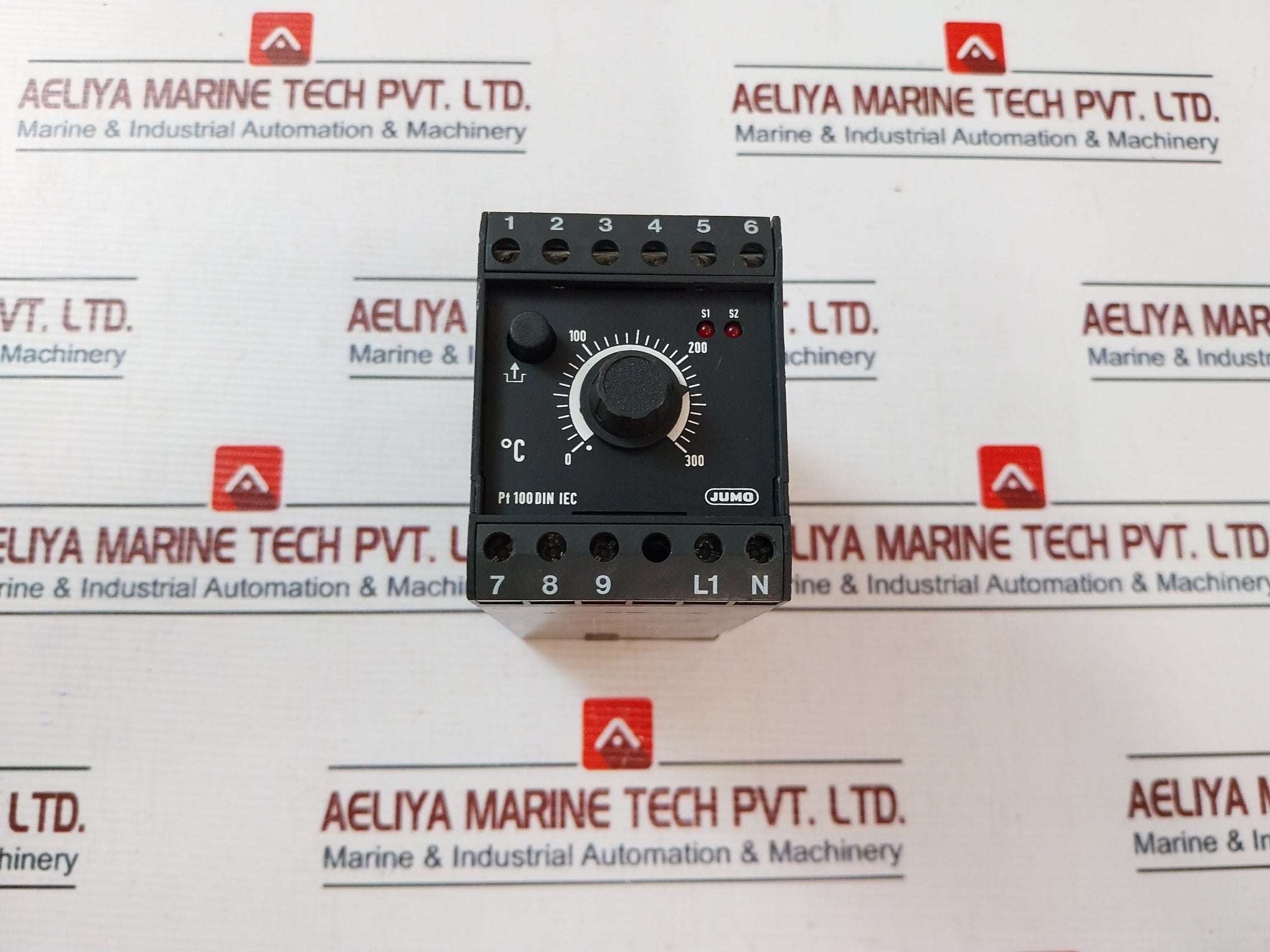 Jumo 701130/0253-001-08/205,245,062 Temperature Monitor 0-300°C
