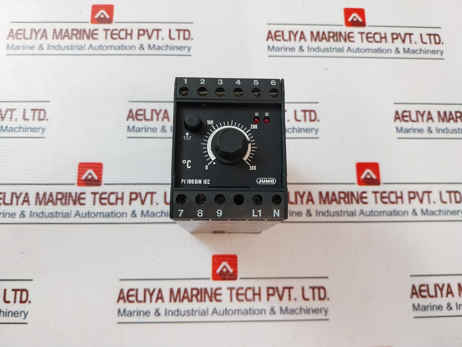 Jumo 701130/0253-001-08/205,245,062 Temperature Monitor 0-300°C