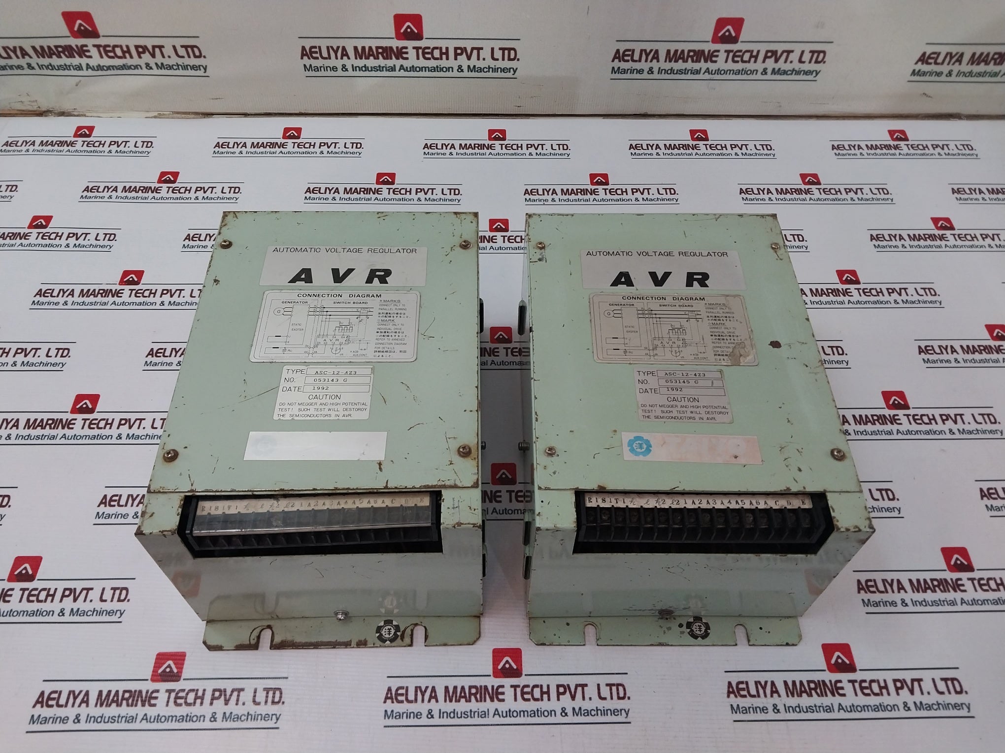 Taiyo ASC-12-4Z3 AVR-Automatic Voltage Regulator 053143 G