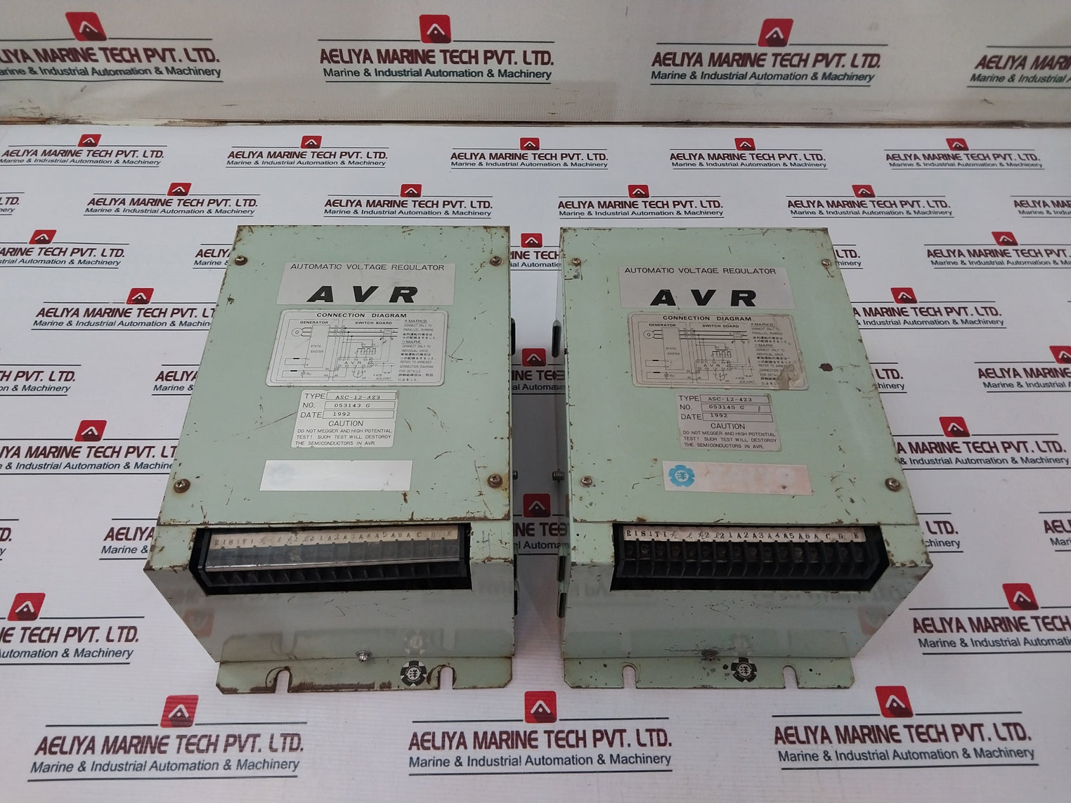 Taiyo ASC-12-4Z3 AVR-Automatic Voltage Regulator 053143 G