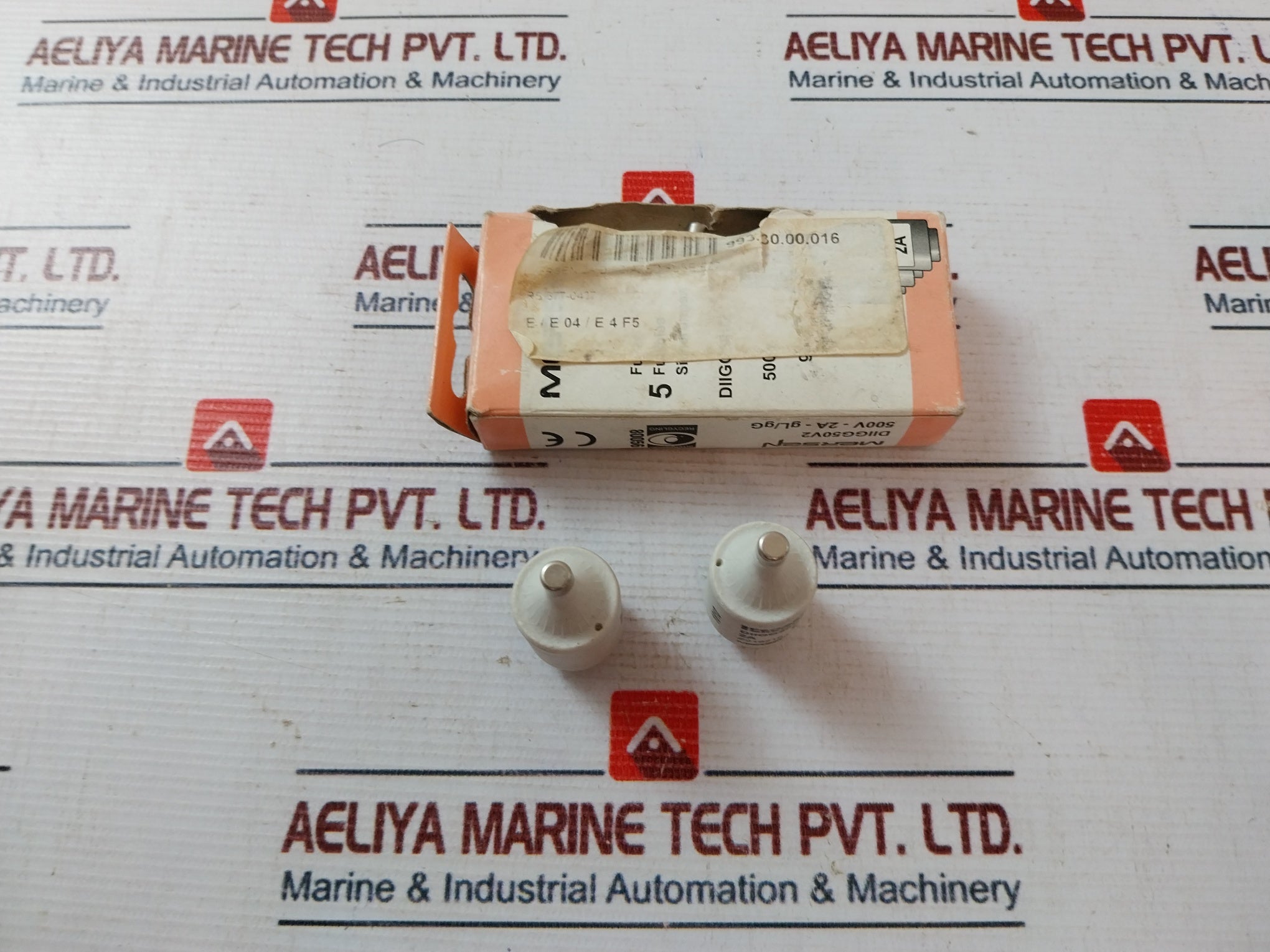 Lot Of 5X Ferraz Shawmut DIIGG50V2 Fuse Link 2A 500V