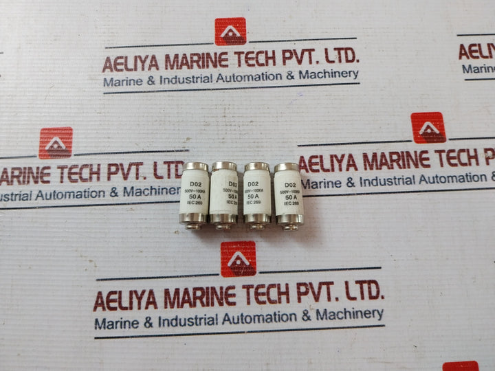 D02 500V~100Ka Fuse Link 50A