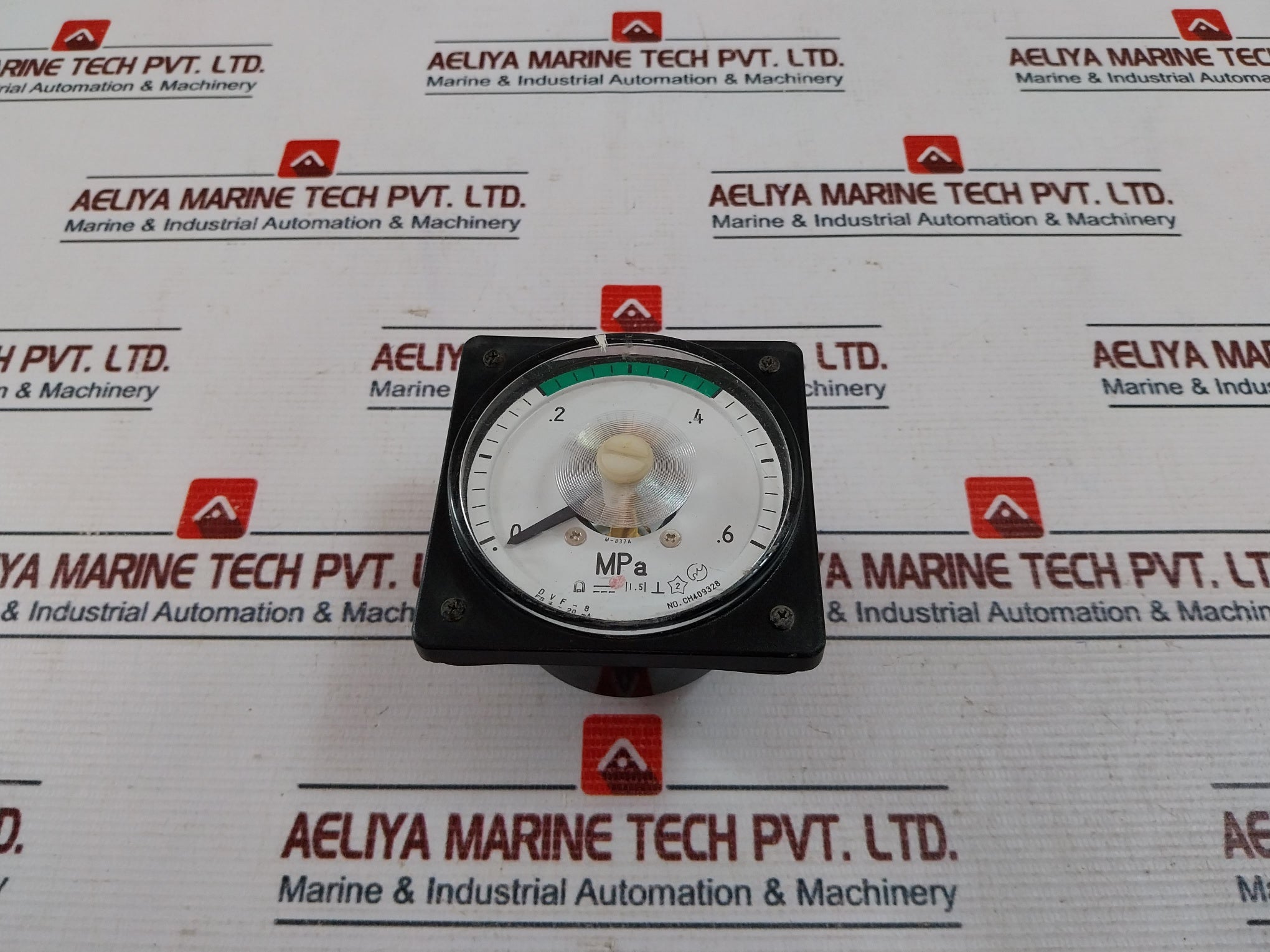Toyo Keiki Dvf-8 Panel Meter Gauge Ch409328 0-.6 Mpa