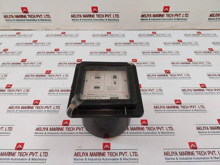 Omron K2Ca-r-r2 Overcurrent Relay 100/110/200/220Vac 5A 50/60Hz 10 Sec