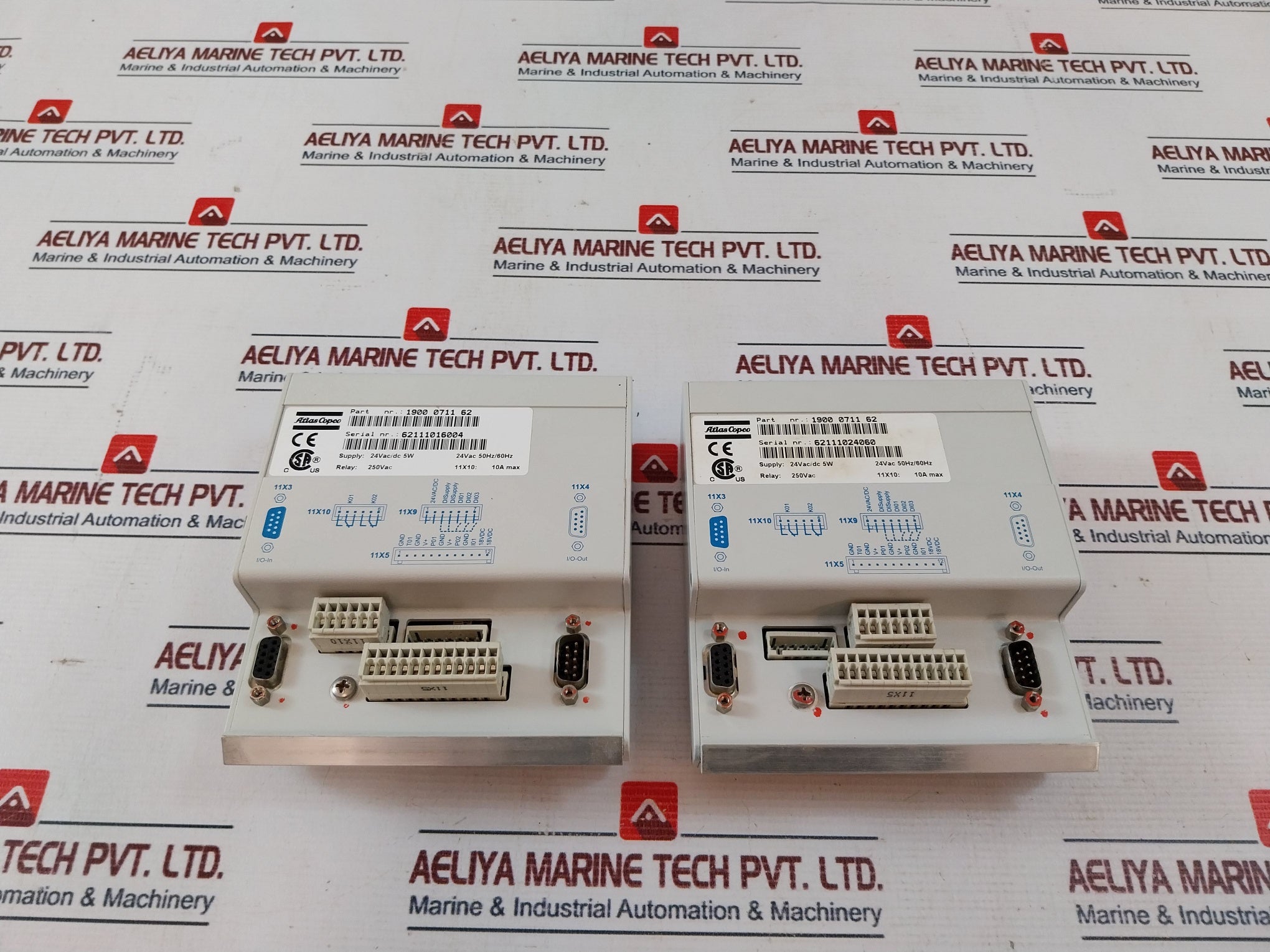 Atlas Copco 1900 0711 62 Airpower Controller 24Vac 50/60Hz