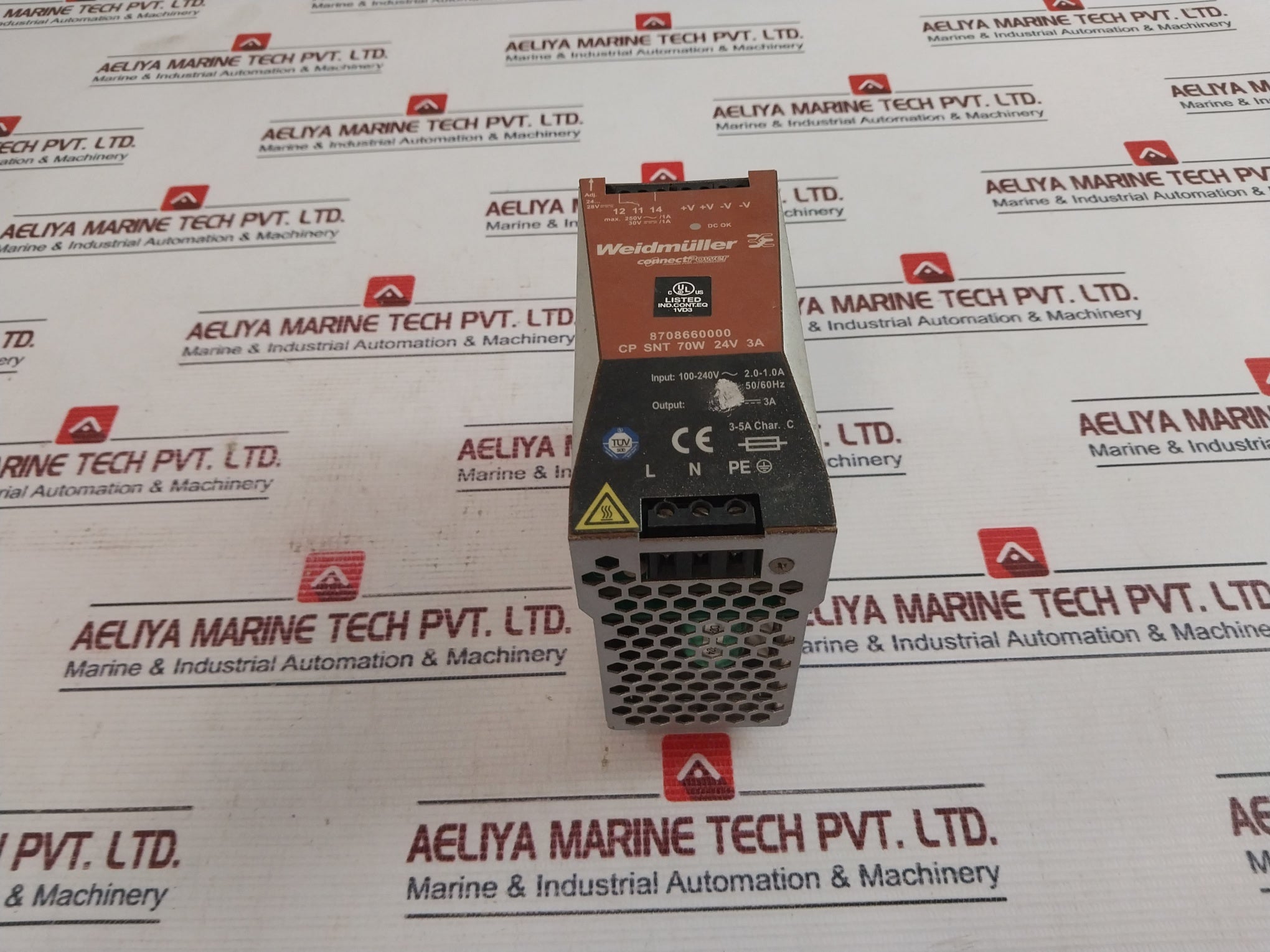 Weidmuller 8708660000 Connect Power Supply 50/60Hz