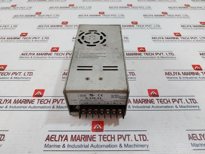 Meanwell S-240-24 Level 5 Power Supply 50/60Hz