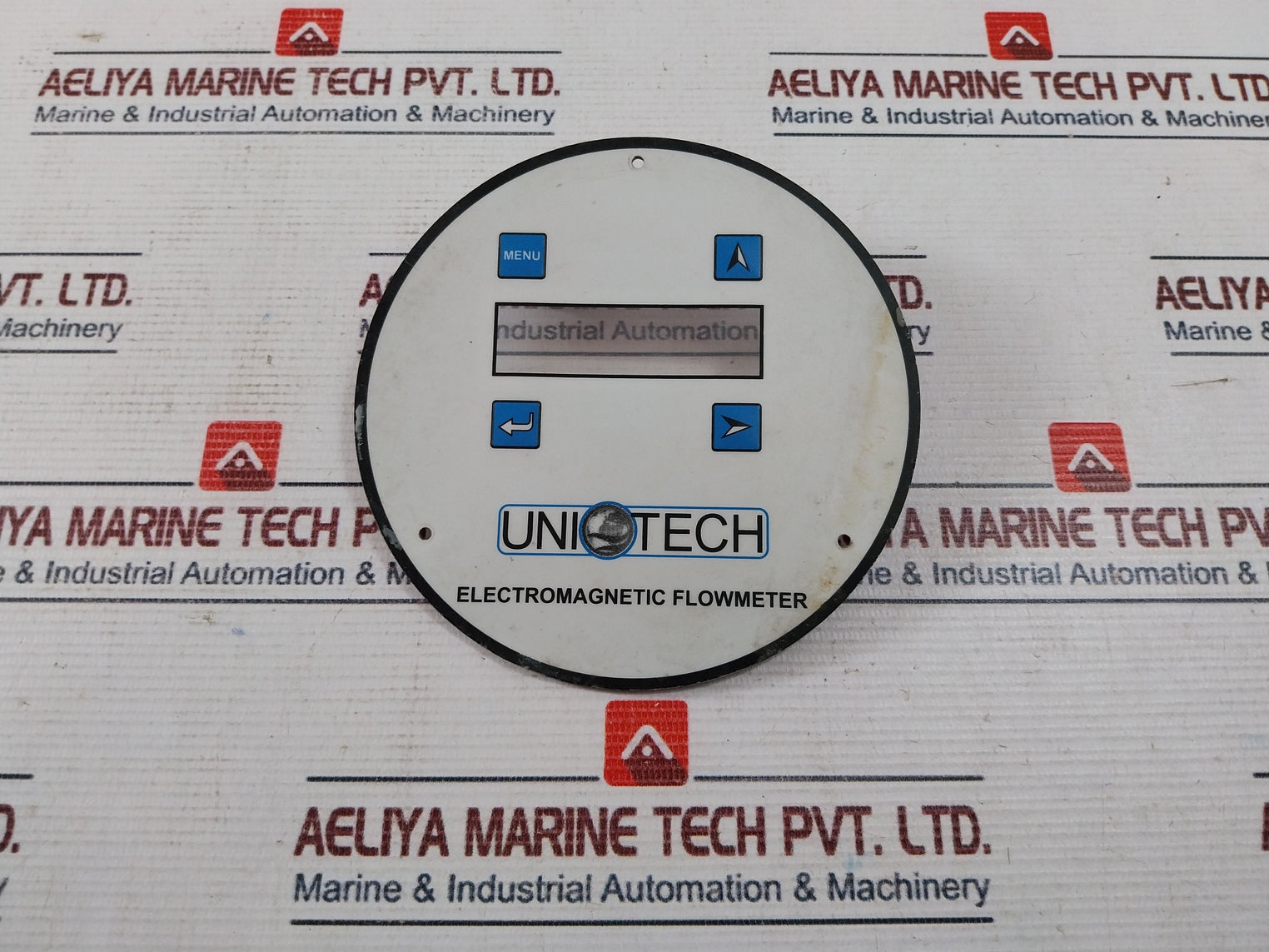 Unitech Memtron-200612 Electromagnetic Flowmeter Front Plate Panel