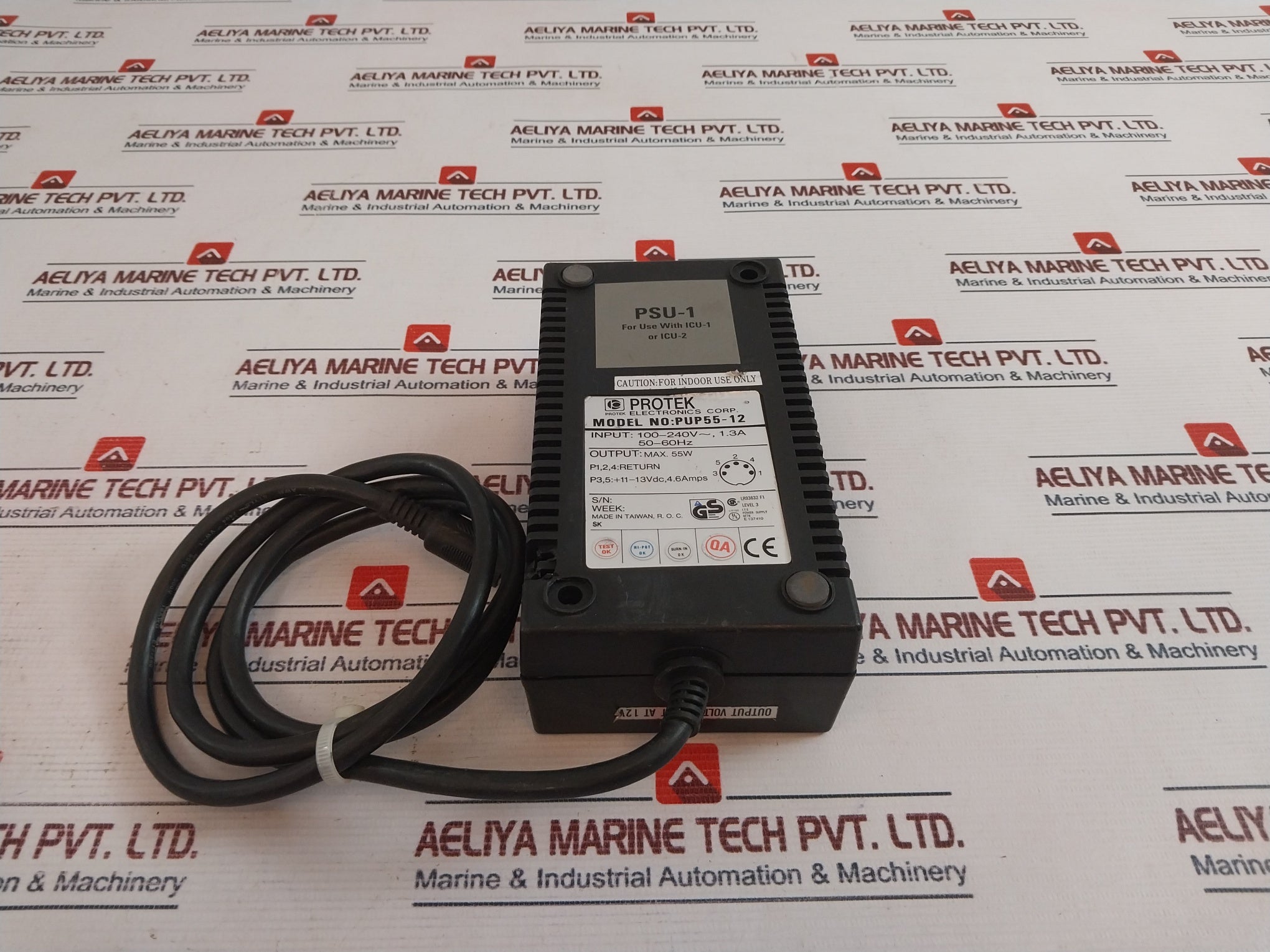 Protek Electronics Pup55-12 Power Supply 100-240V~ 50-60Hz