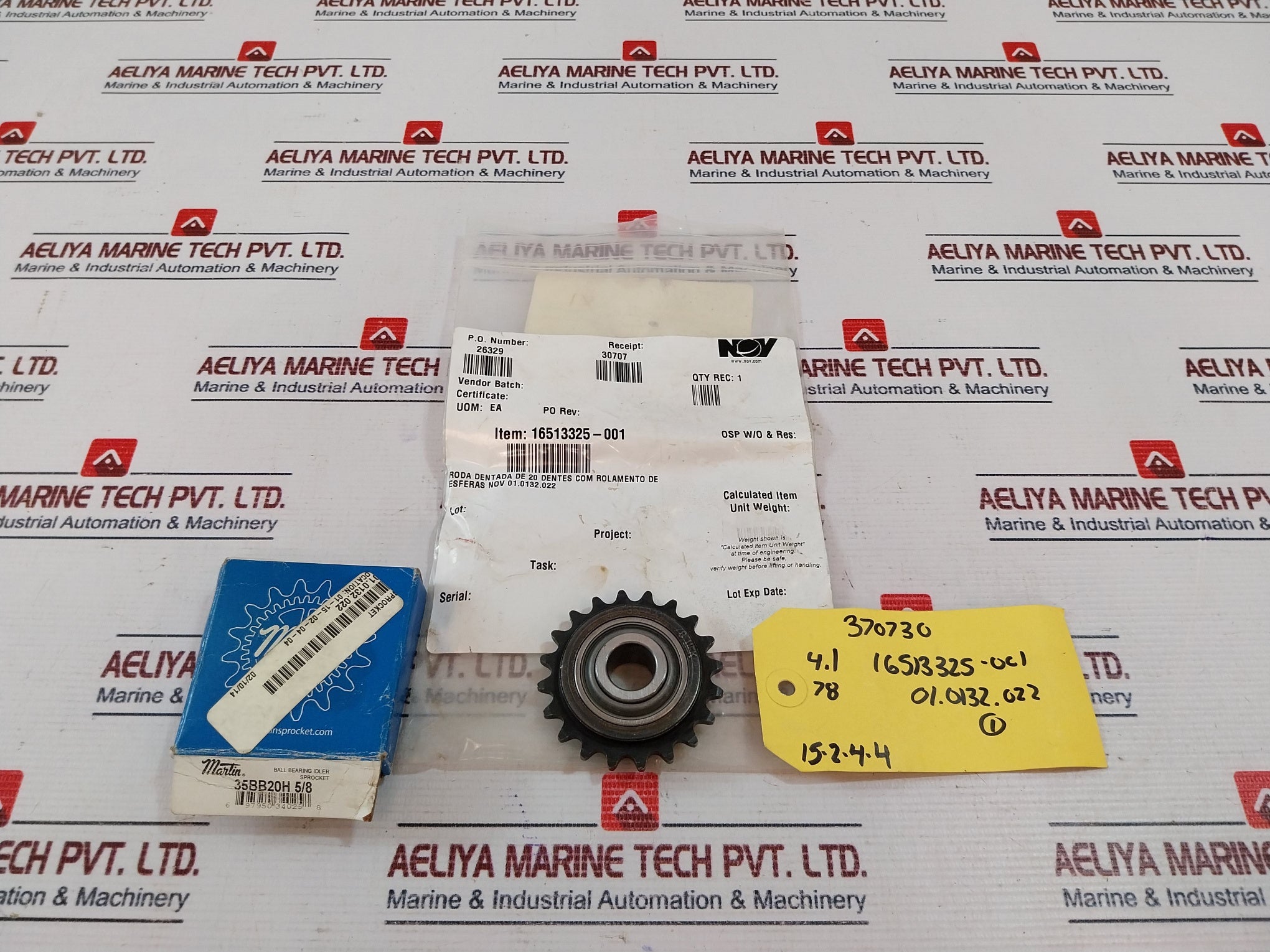 Martin 35Bb20H Ball Bearing Idler Sprocket 16513325-001
