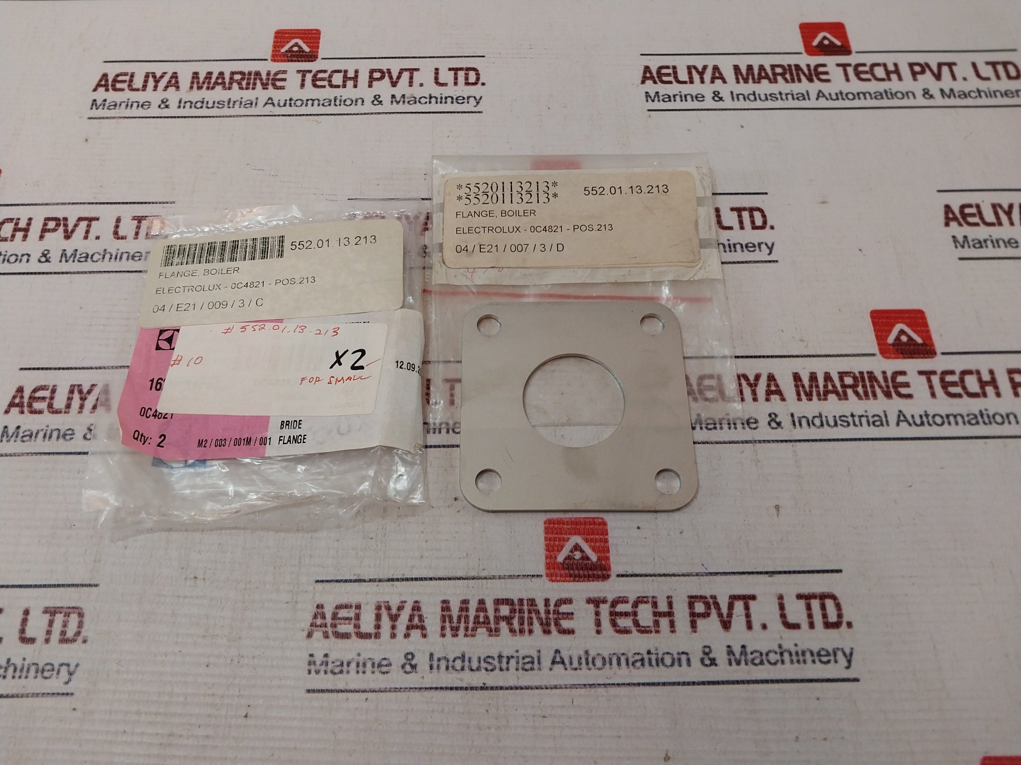 Electrolux 0C4821 Flange, Boiler
