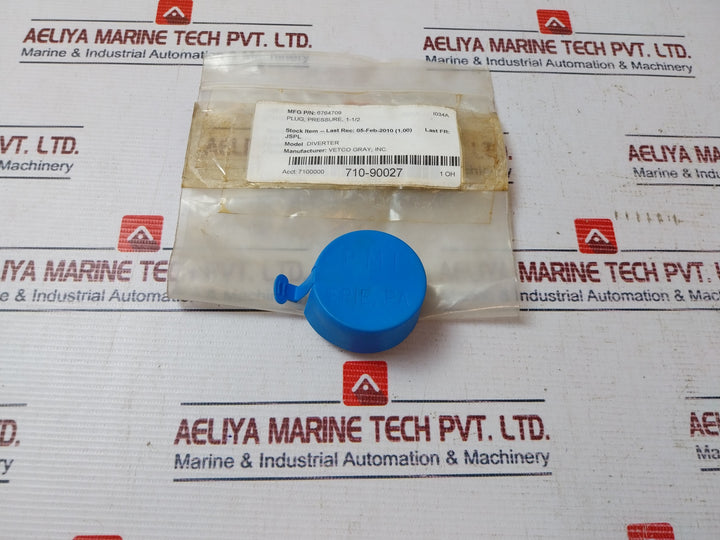 Vetco 6764709 Pressure Plug 7100000 710-90027 1 OH