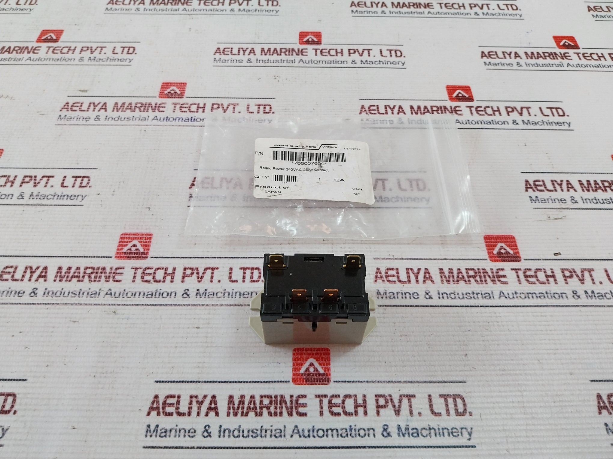 Omron G7L-1A-tubj-cb Enclosed Power Relay 30A 200-240Vac
