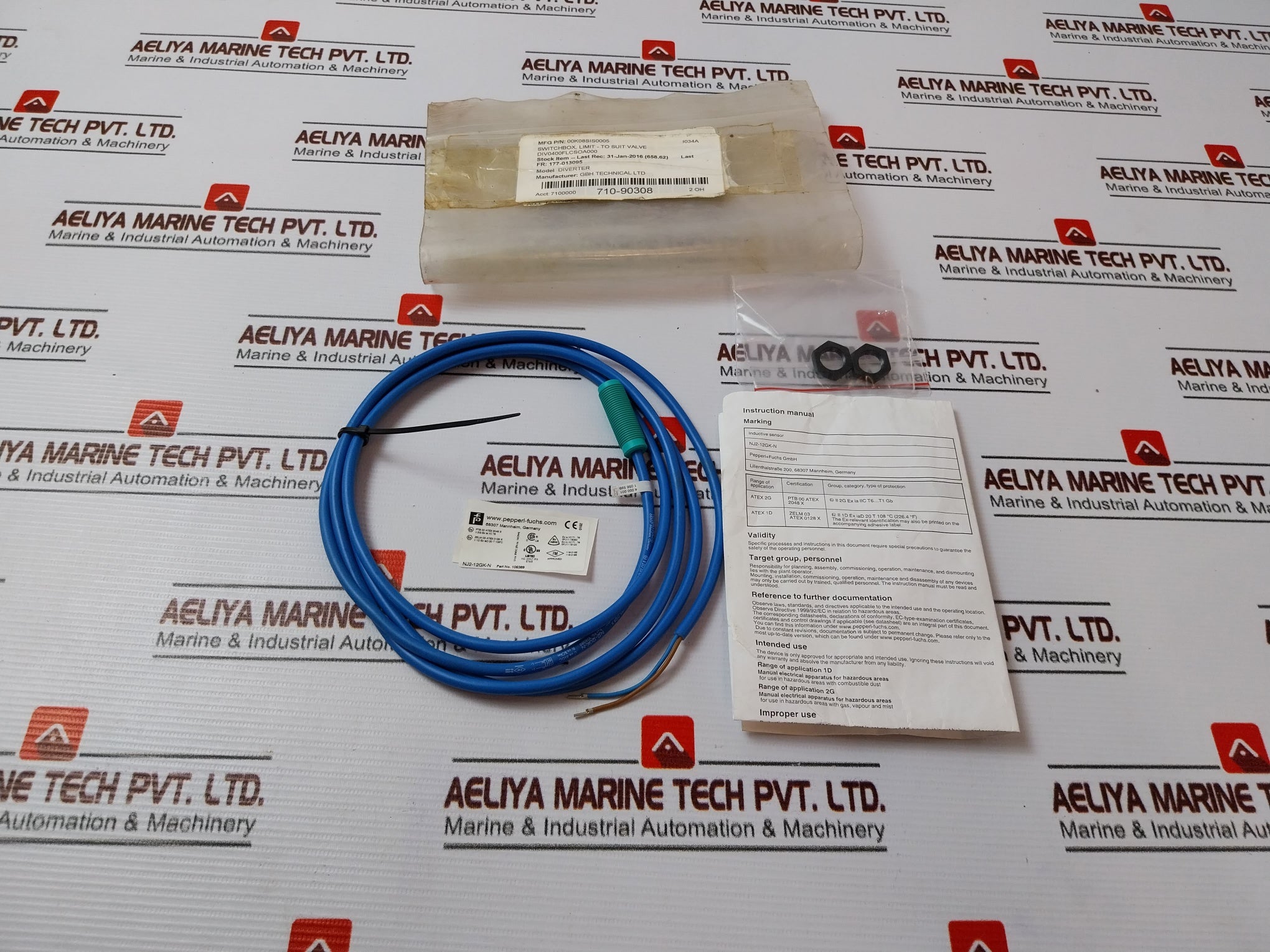 Pepperl+Fuchs Nj2-12Gk-n Inductive Sensor 106389
