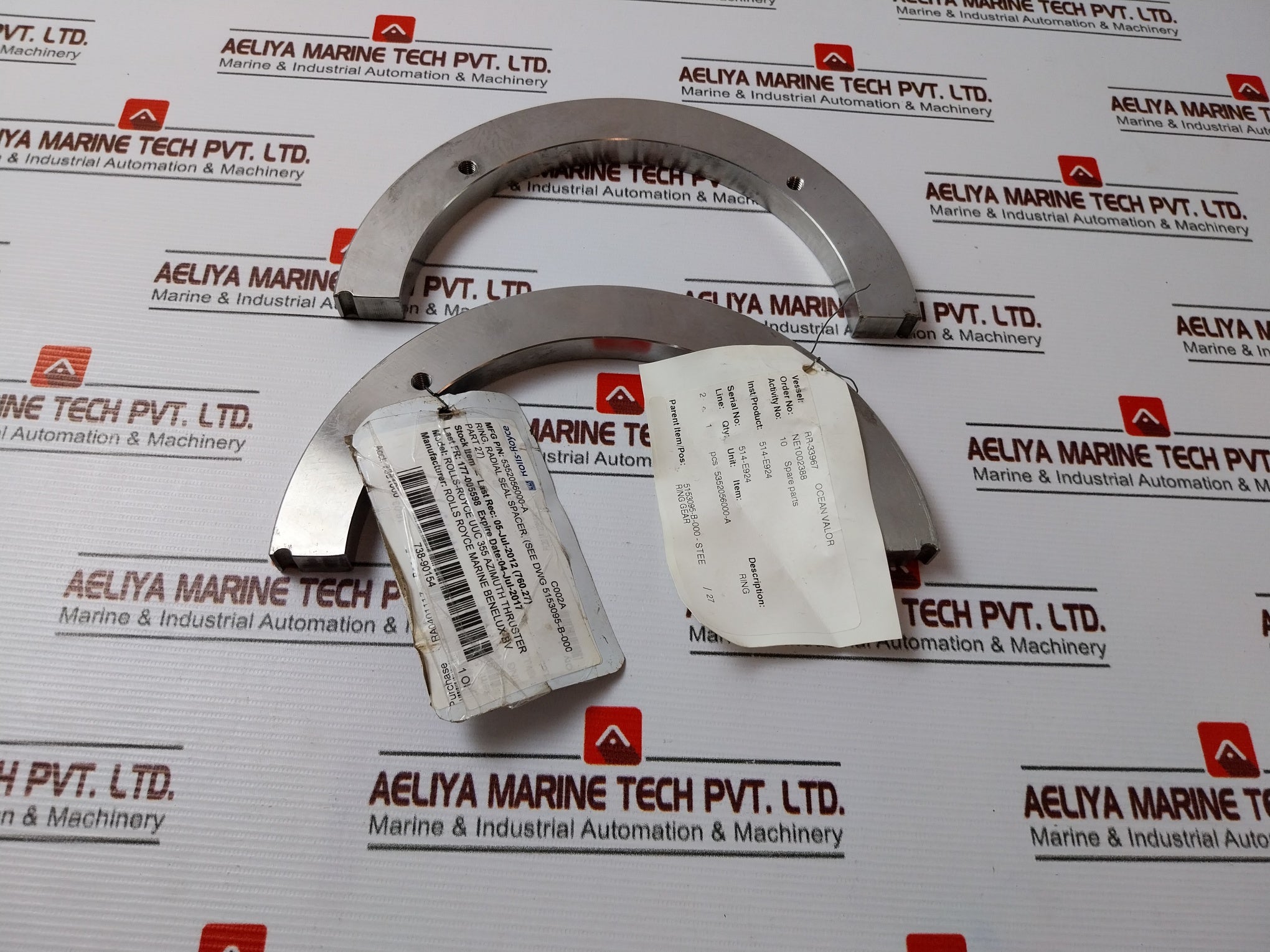Rolls-royce 5352056000-a Radial Seal Spacer Ring