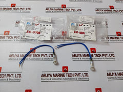 Lot Of 2X SAKAZUME LMS-10M/ LMS-10MX LED Indicator Light Lamp (White) AC125V