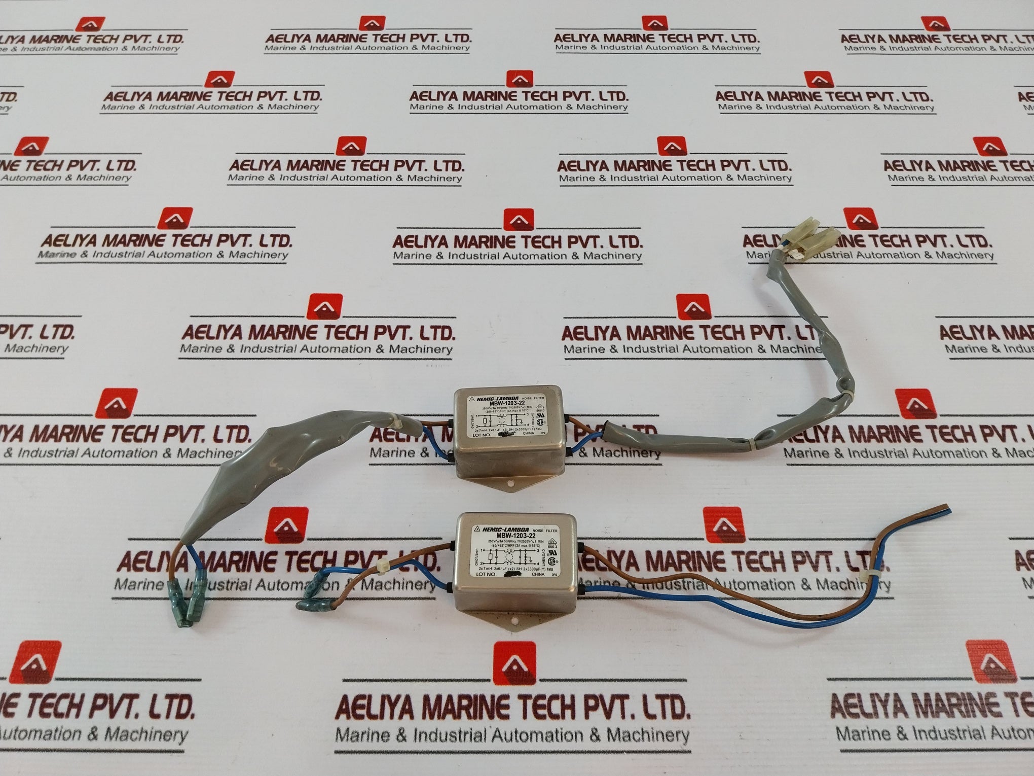 Lot Of 6X NEMIC-LAMBDA MBW-1203-22 Noise Filter 50/60HZ