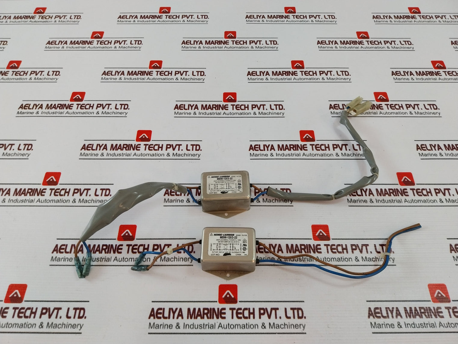 Lot Of 6X NEMIC-LAMBDA MBW-1203-22 Noise Filter 50/60HZ