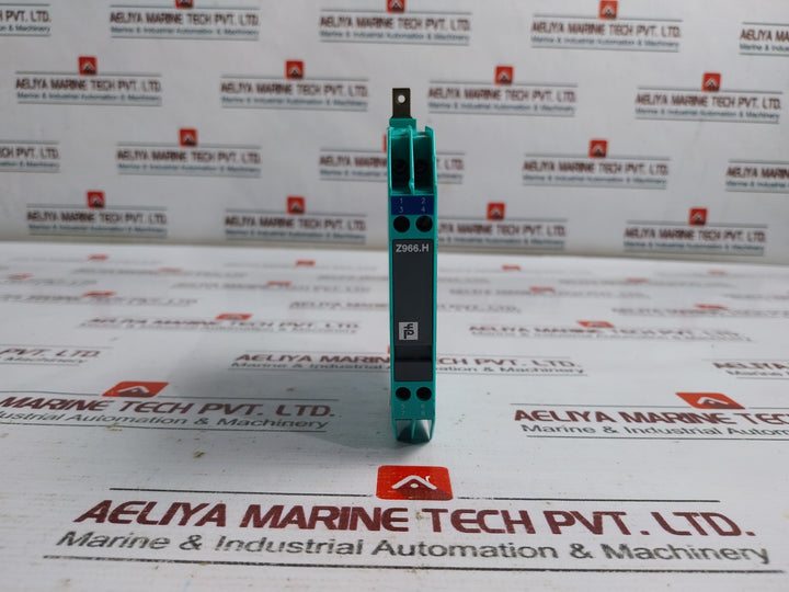 Pepperl +Fuchs Z966.H Safe Snap Zener Barrier Z-series 12V 163Ma Atex Class I
