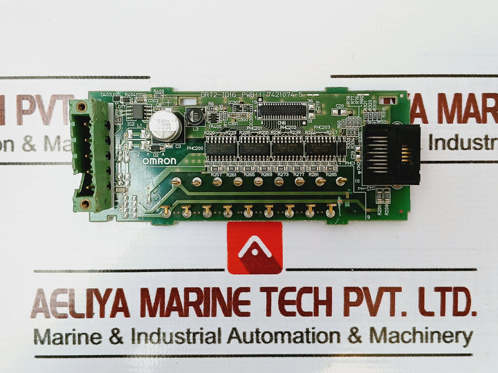 Omron Drt2-id16 Remote I/O Terminal Module Pc Board