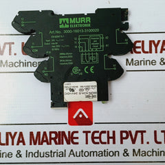 Lot of 5X Murr Elektronik 3000-16023-2100010 Pluggable Compl.Module Output Relay