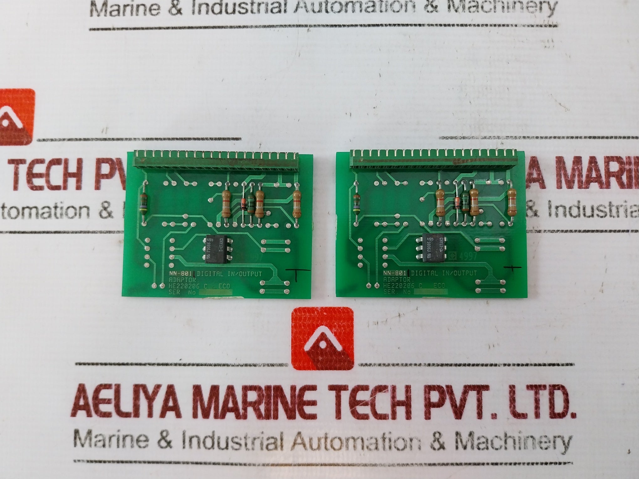 Norcontrol Nn-801.1 Digital Input/Output Adaptor Pcb 4997