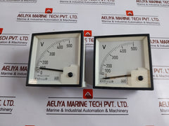 Automatic Electric 0-500V Analog Voltmeter 110V