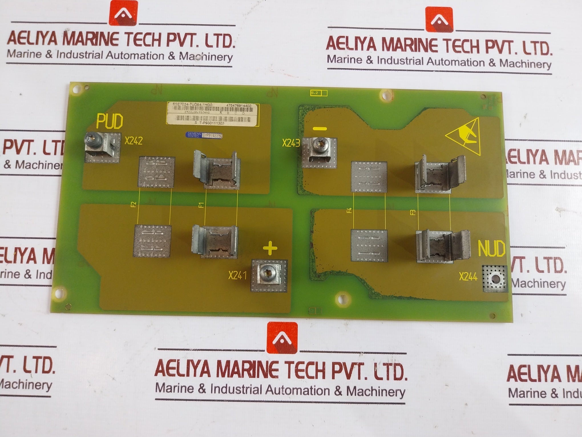 Siemens 6Se7024-7Ud84-1Hg0 Fuse Link Printed Circuit Board Module, X B C D/A