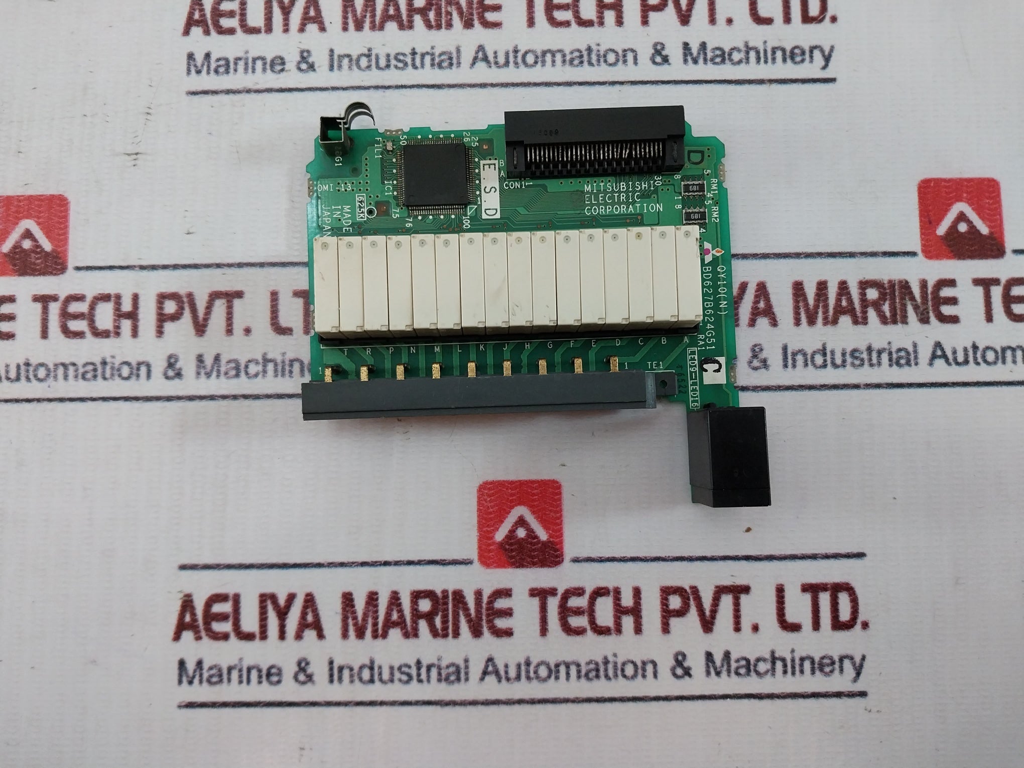 Mitsubishi Electric Qy10(N) Pcb For Plc Q Series Output Module Bd627B624G51