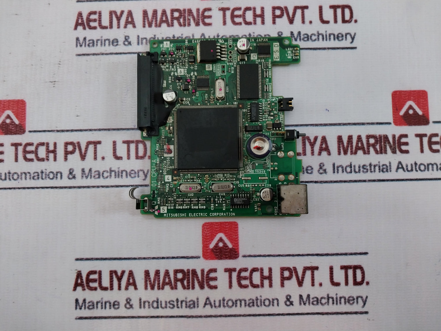 Mitsubishi Electric Q01 Cpu-a Pcb For Plc Q Series Cpu Module Bd627A727H06