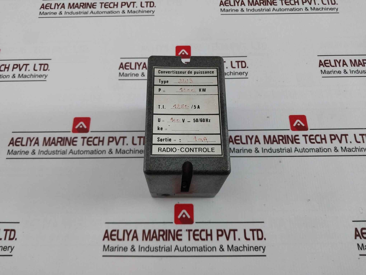 Radio-Controle 2W3 Power Converter 1000 KW 1250/5A 100V-50/60HZ 1MA