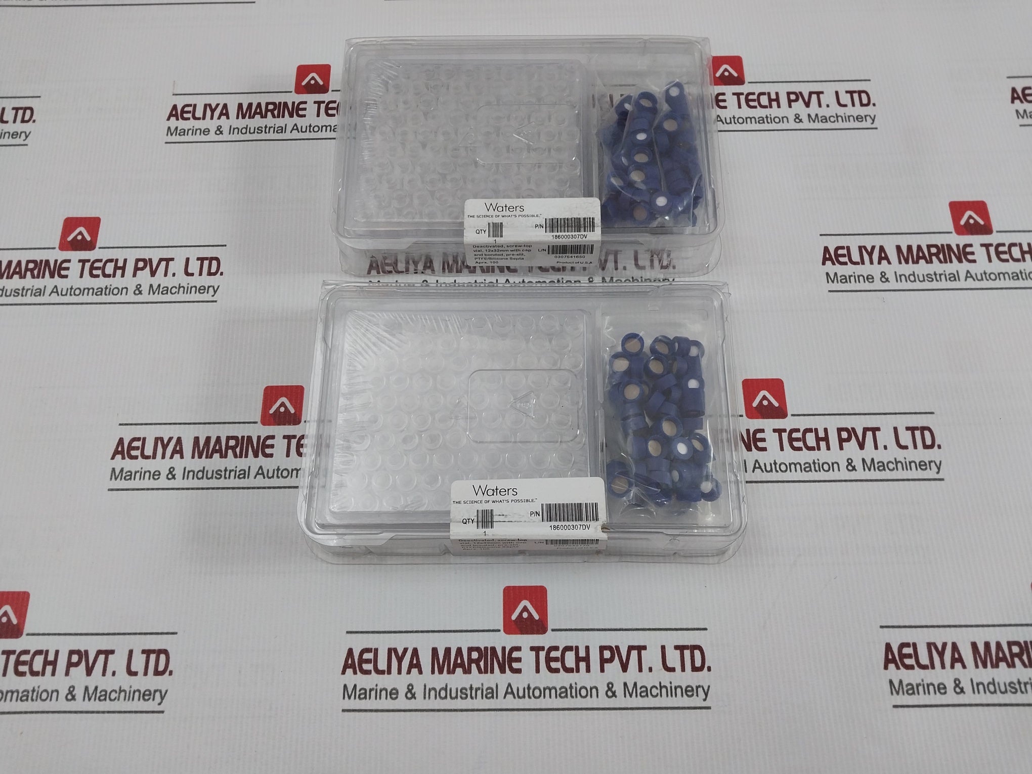 Waters 186000307Dv Clear Glass Screw Neck Vial With Cap (1 Box = 100Pcs)