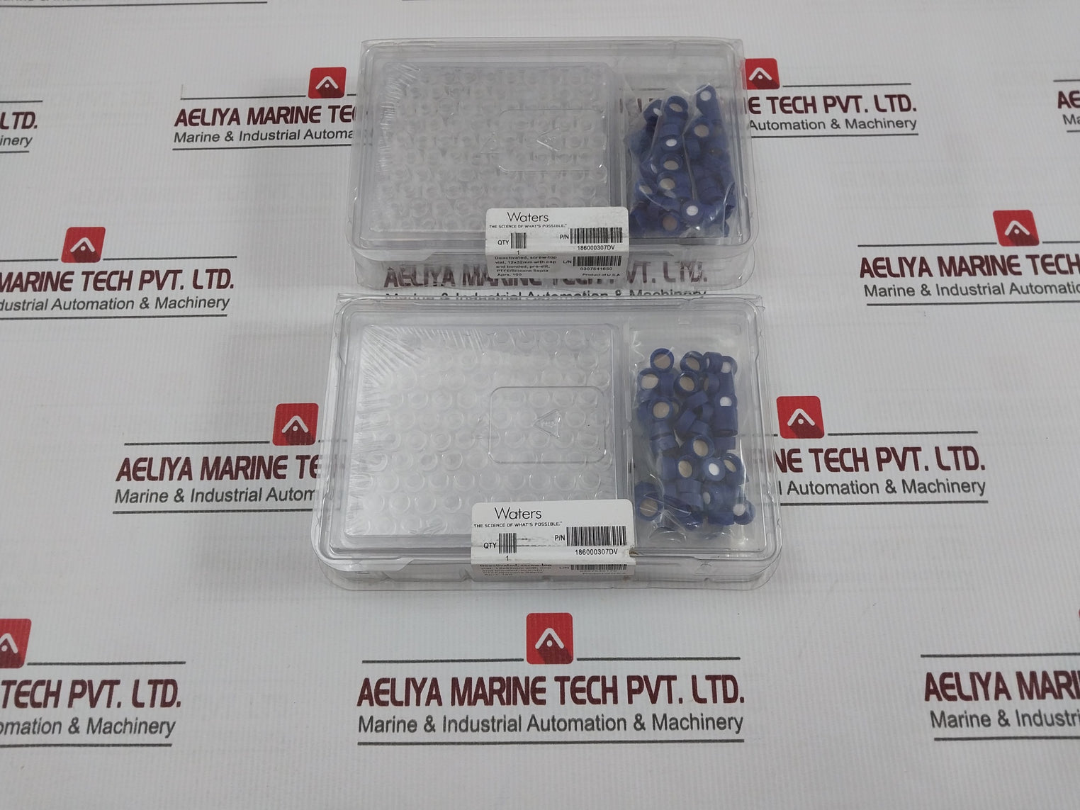 Waters 186000307Dv Clear Glass Screw Neck Vial With Cap (1 Box = 100Pcs)