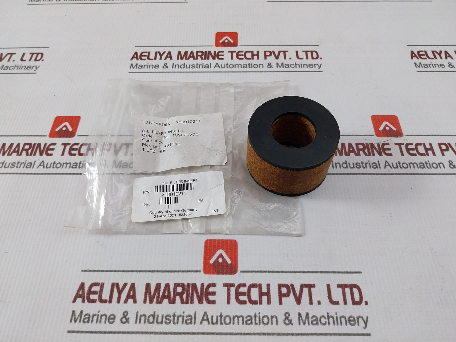 Waters 700010211 Oil Filter Insert