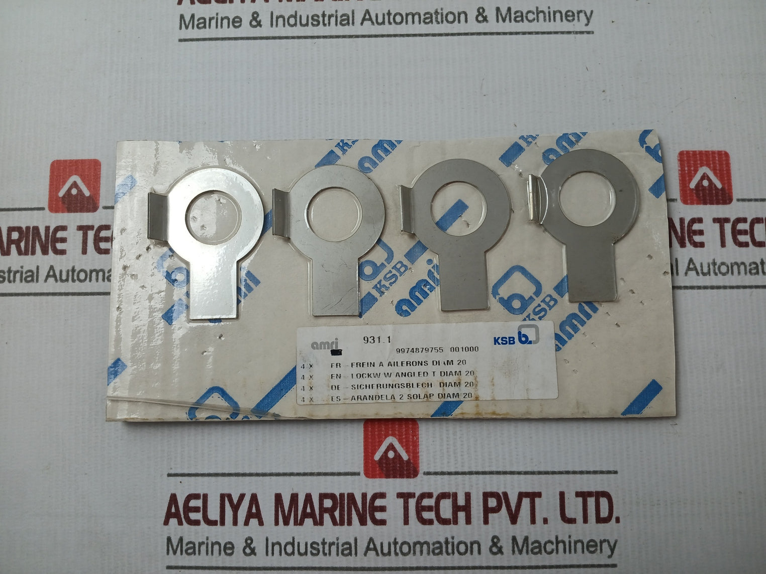 Ksb 9974879755 Amri Washer Lockw W Angled T Diam 20